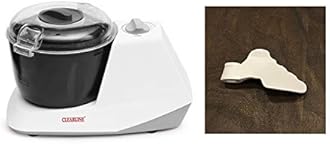 Clearline Automatic Electric Atta Kneader Dough Maker with Non Stick Bowl, Smart Atta Kneader Mixer and Dough Kneader Machine, Dough Mixer Machine with 650 Watts Power (Includes 1 extra Blade)