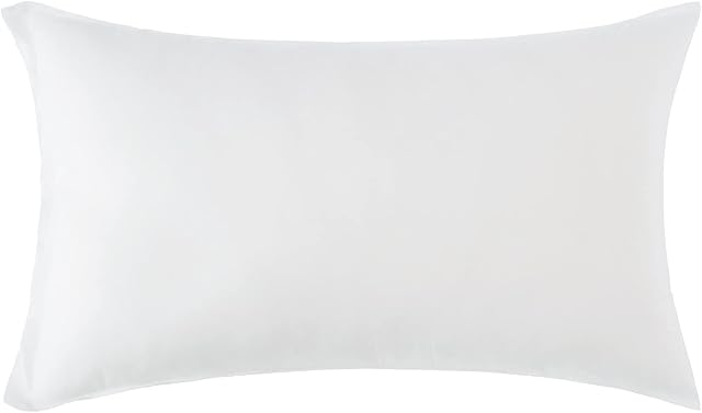 MIULEE Throw Pillow Insert, Stuffer Pillow Inserts Decorative Rectangle Premium Sham Pillow Forms for Sofa Couch Bed 12x20 Inch White