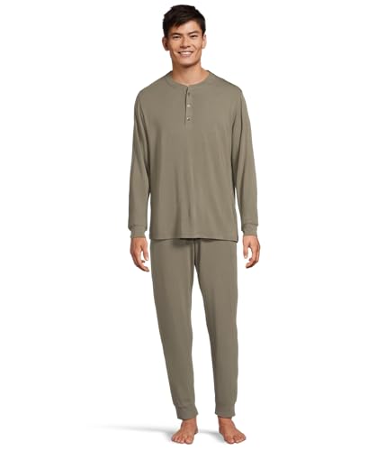 Image of Eberjey Henry Men's Jersey Modal PJ Set