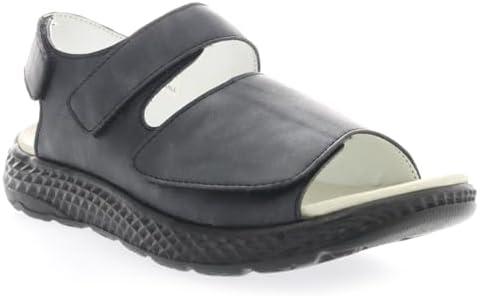 Propét Women's TravelActiv Scottsdale Sandal, Black, 9 | Image 1