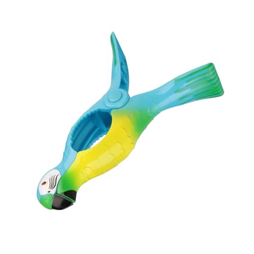 Pinzas para toallas para sillas de playa | Soporte de pinzas de ropa en forma de pájaro | Silla Toalla decorativa | Viaje de vacaciones Viaje Piscina Barco Verano Patio Salón Lavandería