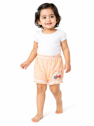 Image of DYCA by Bodycare Unisex Kids Bloomer Shorts | Soft Single Jersey Cotton Fabric | AZO Free & Skin Safe |Comfortable Innerwear for Boys and Girls|Print & Color May Very
