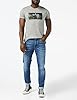 cotton division Men's MEMATRXTS010 t Shirt, GRIS Melange, XL #1