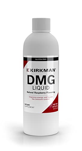 Kirkman – DMG (Dimethylglycine) Liquid –– 480 ml–16 oz Liquid –– Free of Common allergens –– Gluten–Casein Free –– Tested for More Than 950 Environmental Contaminants Kirkman – DMG (Dimethylglycine) Liquid –– 480 ml–16 oz Liquid –– Free of Common allergens –– Gluten–Casein Free –– Tested for More Than 950 Environmental Contaminants