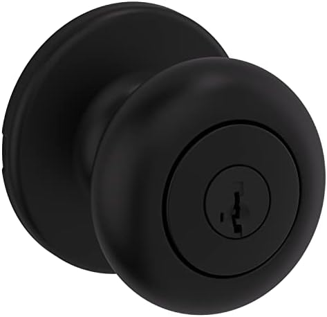 Kwikset Cove Türknauf, Einstieg, mattschwarz, 94002-950
