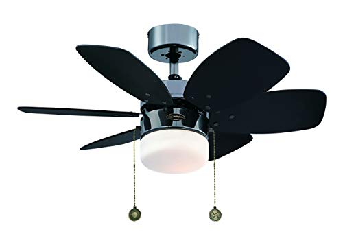 Westinghouse Lighting 7221314 Contemporary Flora Royal Ceiling Fan in Gun Metal Finish