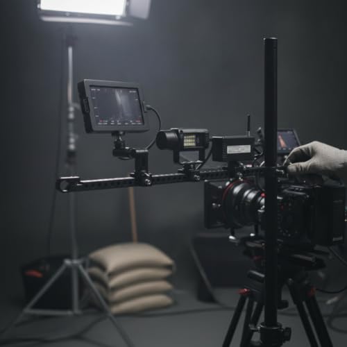Xgdsnly Barre Montage Perforée Barre D'extension Clé Hexagonale Stable Support Multi-Appareils pr Vidéastes – vue 2