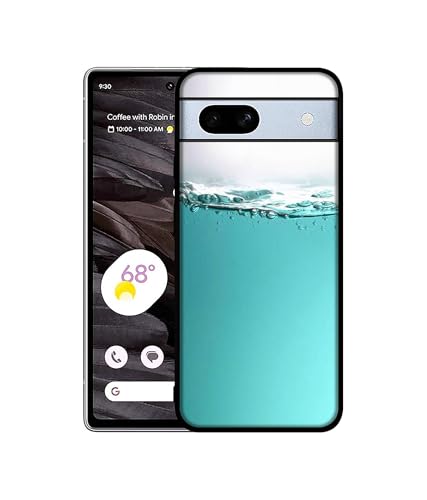Image of Half Fill Design Premium 2D Printed Metal Back Case Cover for Google Pixel 7A 5G