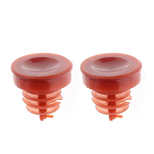 image for AUTOKAY Hydraulic Power Steering Pump Red Reservoir Cap Plug Cover Fit