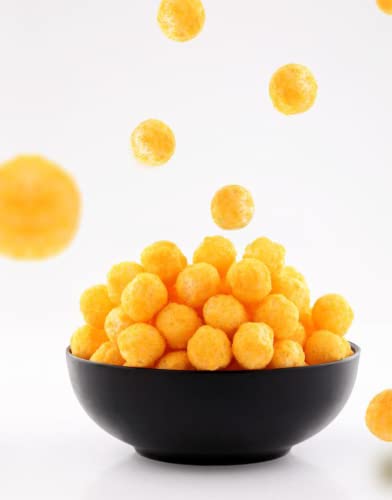 Easygrow Cheese Balls, Tasty & Crunchy Party Snack Baked with Cheddar Cheese For Kids & Adults (Pack of 1)