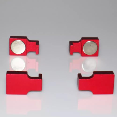 cwZhen 4-Pack!Upgraded Strong Big Magnetic Parallel Keepers, Holders. Vise, CNC,Kurt,Parallel Holders, Milling Vise Machinist Tools