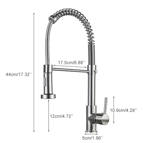 Robinet mitigeur extractible pour nettoyer grands plats - 7
