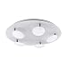 Produktbild EGLO CERTINO Deckenleuchte, Stahl, 4.5 W, weiss, nickel-matt