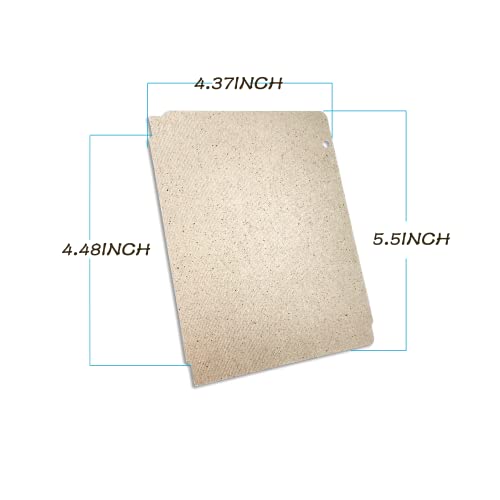 00491133 1052590 Microwave Waveguide Mica Cover For Bosch Microwave Oven Repairing Part Mica Plates Sheets 5-1/2 X 4-3/8 Inch #TOP1