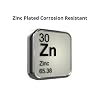 BCP Fasteners 40 Pack 3/8-16 Zinc Plated Serrated Flange Hex Lock Nuts (BCP271)