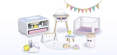 Mymy City - Set Muebles, habitación bebés para niños y niñas de 3 a 8 años (Famosa 700015355)