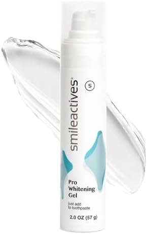 Smileactives Teeth Whitening Gel, Clinical-Grade Hydrogen Peroxid...