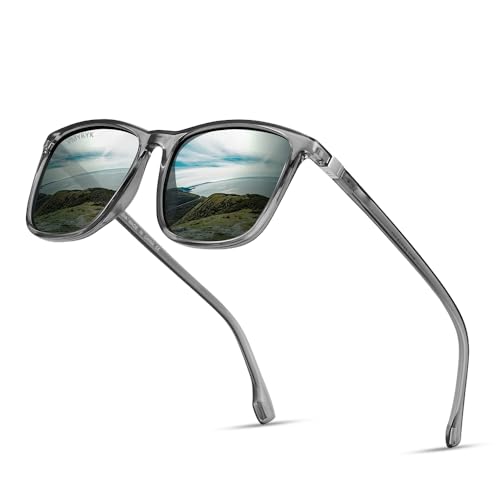 Sunglasses Men Polarized Sunglasses for Mens Womens Retro Lens for Driving Fishing UV400 Protection light For Sport