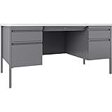 Lorell Fortress Series Teachers Desk