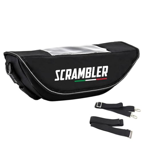 Für Ducati Scrambler 1100 Motorrad-Lenkertasche, wasserdichte Lenker-Reise-Navigationstasche