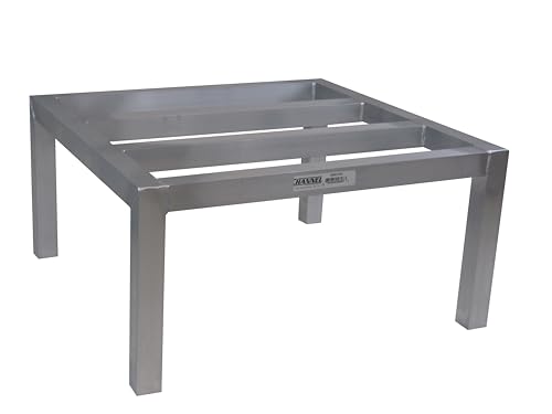 Channel ADE2424 - Estante tubular para maletín, serie promocional, 24 pulgadas de ancho x 24 pulgadas de profundidad x 12 pulgadas de alto, construcción de aluminio