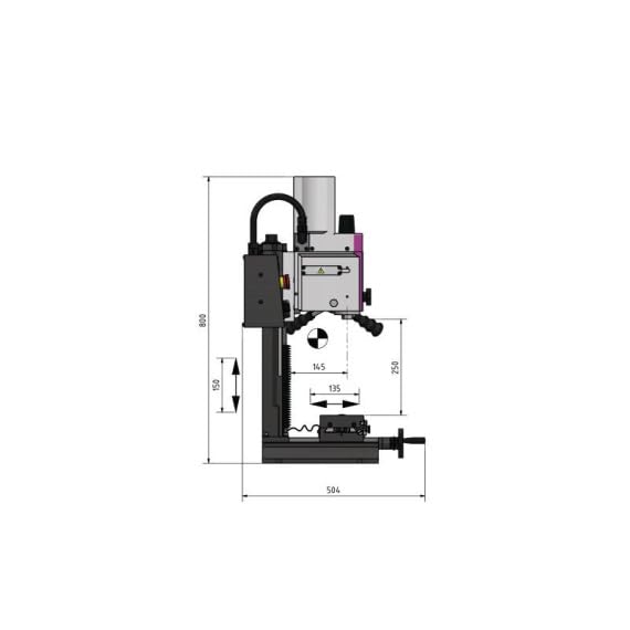 Fresadora MH15V 230 V