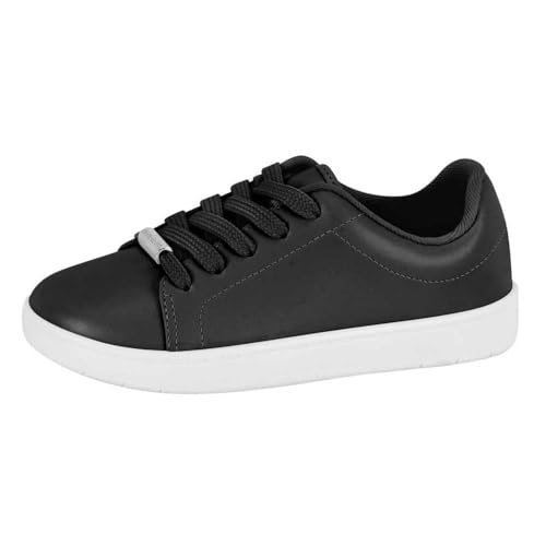 Tênis Molekinha Infantil Meninas, Preto, 29