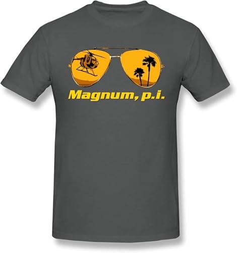 Bild: Men's Magnum, P.I.Fashion T-Shirts Short Sleeve Tops Tees Hemden(Medium) f�r 23,99 EUR  bei Amazon