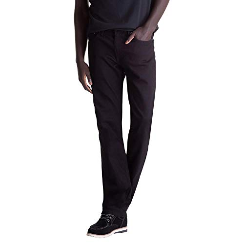 Levi's Men's 514 Straight Fit Cut Jeans (Seasonal), Black-Stretch, 32W x 32L