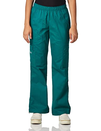 Cherokee Women's Mid-Rise Pull-On Pant Cargo Pant