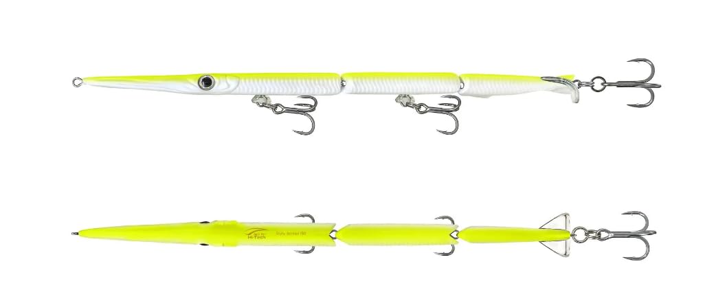 Stylo Jointed 150 Jack Fin color yellow fluo by Marlin Blue di Montanari Marco a Porto Corsini