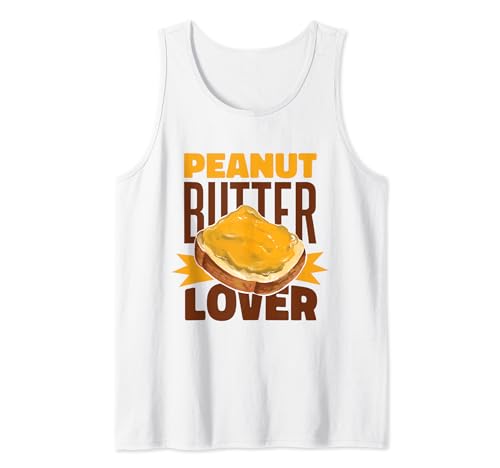 Mantequilla de maní Crema Amor Maní Sandwich Comida Cacahuetes Camiseta sin Mangas