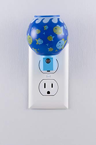 Jasco Fish Bowl Led Night Light, Dusk To Dawn, Plug-In, Ul-Listed, For Bedroom, Nursery, Bathroom, 13351 #TOP1