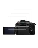 WUNIAK Screen Protector for Panasonic Lumix GH7 Mirrorless Camera, AR Ultra Clear Tempered Glass Screen Protector,Easy Installation,Anti-Scratch,HD Quality,(3 Pack)