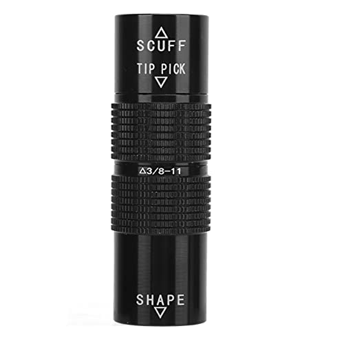 ZJchao Pool Tip Shaper, Tip Shaper Tip Shaper Tool 4 in 1 Aluminium Alloy Pool Cues Tip Sleeve Billiard Repair Tool for Billiards Lovers by ZJchao - Used condition - US$10.21