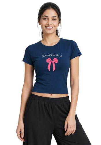 Image of Wear Your Opinion Women's Fitted Top Summer Printed Tshirt Cuddle Baby Tees Short Sleeve 220 GSM Soft Fabric
