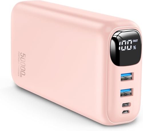 OHOVIV 50000mAh Power Bank — 22.5W USB-C Fast Charging