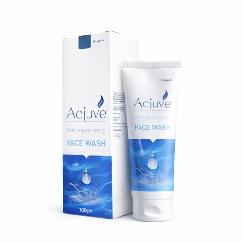 Image of Rejuvenating Face Wash for Men and Women 100 g | Enriched with Salicylic Acid and Aquaxyl for Deep Cleansing, Gentle Exfoliation, Oil Balancing, and Hydration | For Clear and Smooth Skin