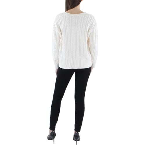Image of Anne Klein Women's Cable Cardigan W Jewel Buttons