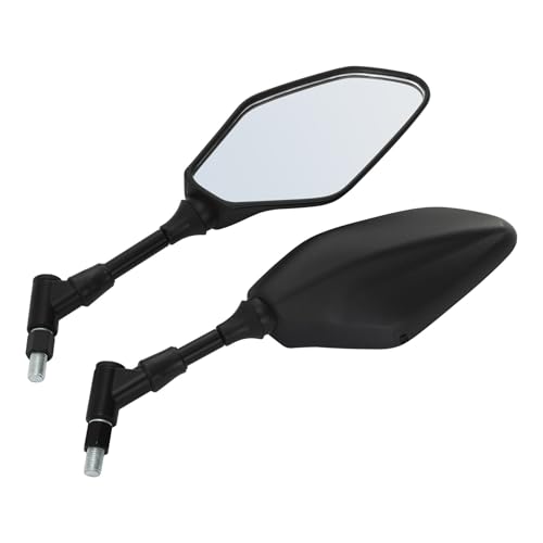 Espejo retrovisor XTZ700 de aluminio robusto con acabado negro de alta resistencia 2