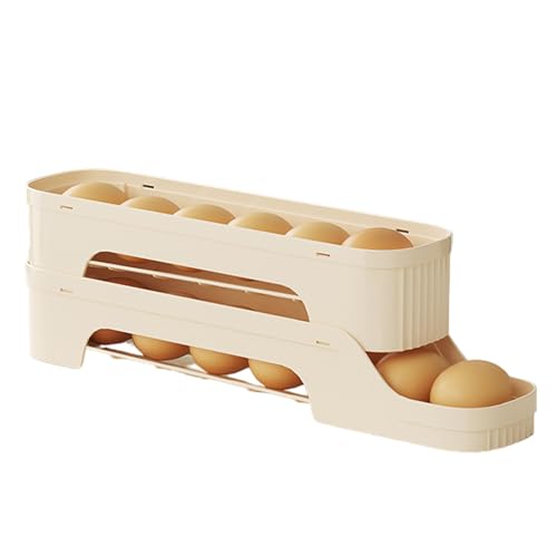Soporte de de refrigerador - Organizador de enrollable - Organizador de de automática que ahorra espacio, estante de de de niveles múltiples para cocina, gabinet