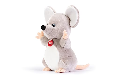 Trudi Topo Martin Topolino Peluche Mascotte e animali fattoria. Regalo del Compleanno e Festa Mamma e papà | 23x30x17cm Taglia M | Animali da fattoria | Modello 23564