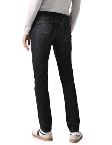 Cecil Damen B377687 Jeans Casual Fit, Dark Grey Washed, 29W x 32L – Ansicht 3