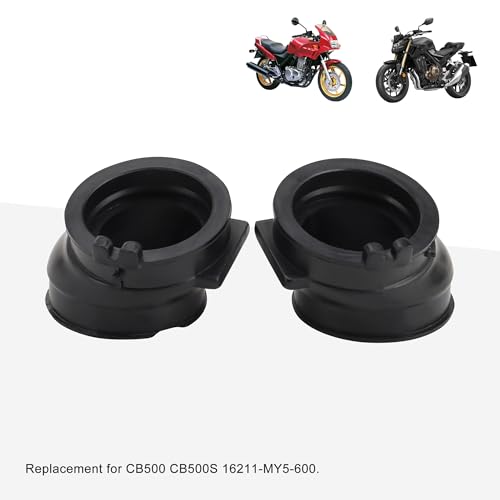 GOOFIT Ansaugkrümmer für Vergaser Ersatz für CB500 1994-2002 CB500S 1998-2002 CB 500