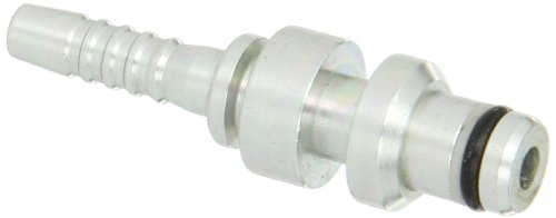 Image of Aeroquip 1S4SL4 Carbon Steel Global Crimp Hose Fitting Male Staplok, Straight, 1 /4 inch Hose ID, #4 Staplok Size