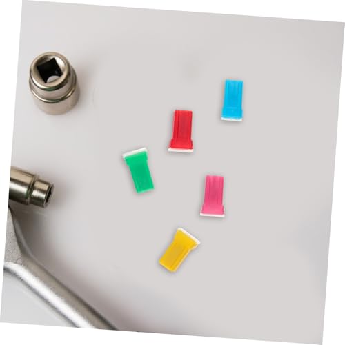 Kit de bloc de fusibles para camión 10 piezas, fusibles automotrices multifuncionales para RV, auto y SUV miniatura 5