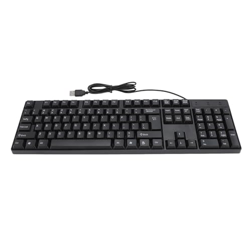 Clavier PC portable filaire USB Irfora 104 touches de conception ergonomique en ABS durable