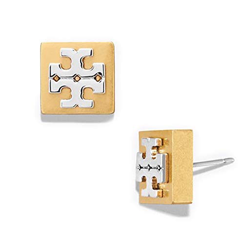 Tory Burch Block T Logo Earrings