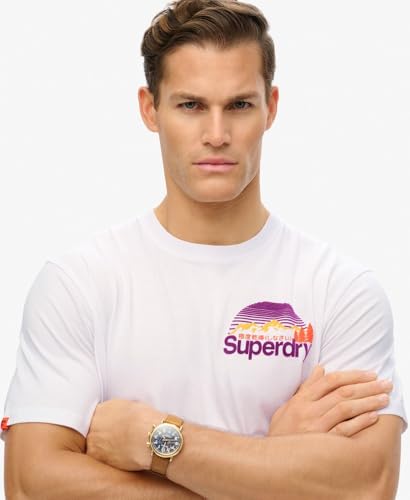 T-shirt Superdry Outdoor Narrative Loose Hommes