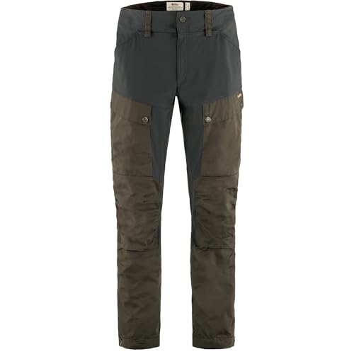 Image of Fjallraven Keb Men's Trekking Trousers - Durable, Water Resistant, Vented, Reinforced Stretch Fabric - Hiking, Trekking